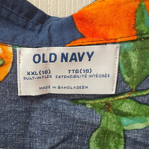 Old Navy Boys’ Camp Shirt - XXL / 18 - OFMD - Picture 6 of 7